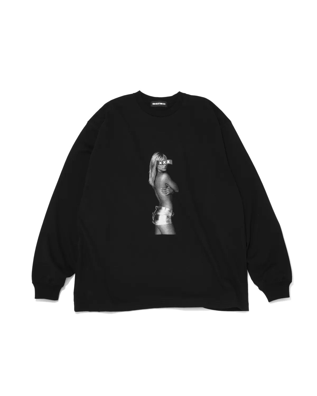 GOD SELECTION XXX / Monotone Woman Photo Long Sleeve Tee | 公式